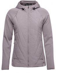 Under Armour - Sprint Hybrid Jacket Zip Up Track Top 1350784 585 - Lyst