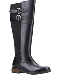 Hush Puppies - Carla Memory Foam Boot Leather - Lyst