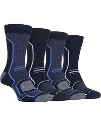 Storm Bloc - 4 Pack Cushion Lightweight Hiking Boot Socks For Warm Weather - Lyst