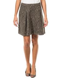Met - A-Shaped Skirt With Side Zipper 70Dgc0263 - Lyst