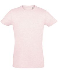 Sol's - Regent Slim Fit Short Sleeve T-Shirt (Heather) - Lyst