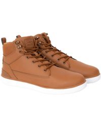 Crosshatch - Staiger Leather Trainers - Lyst