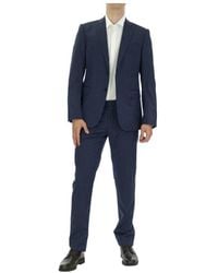 Emporio Armani - Suit Regular Fit Ankle Length Full Sleeve Wool - Lyst