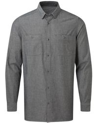 PREMIER - Organic Fairtrade Certified Chambray Shirt ( Denim) - Lyst