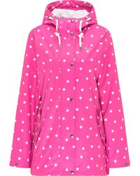 Mo - My Regenjack Met Stippen Houdtudry - Lyst