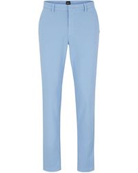 BOSS - Hugo Boss Kaito 1 Cotton Trousers Open - Lyst