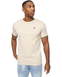 Crosshatch - Shellworth T-Shirt (Light Stone) - Lyst