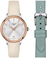 Tissot - Odaci-T-Lady Watch T1332102603100 Leather - Lyst