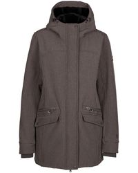 Trespass - Ladies Anza Tp75 Soft Shell Jacket (Dark Marl) - Lyst