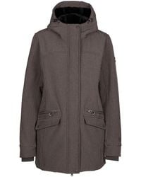 Trespass - Ladies Anza Tp75 Soft Shell Jacket (Dark Marl) - Lyst