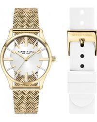 Kenneth Cole - Kcwlg2124003 Ladies Watch And Strap Gift Set - Lyst