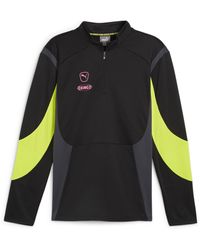 PUMA - Men's King Pro 1/4 Zip Top In Black - Lyst