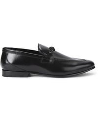 Kurt Geiger - Leather Alton Brush Off Loafers - Lyst