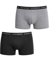 Abanderado - Pack Of 2 Elastic Cotton Boxers Aa596 - Lyst