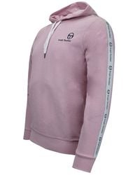 Sergio Tacchini - Long Sleeve Taped Devok Hoodie Cotton - Lyst