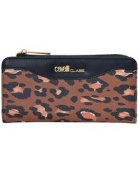 Roberto Cavalli - Large Wallet With Coin Purse Ccsw0192 - Lyst