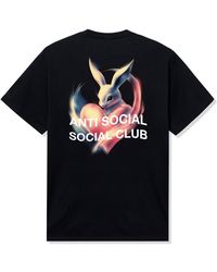 T-shirt Anti Social Social Club (ASSC) - Members Secret Tee - Noir - Taille L Et Autres
