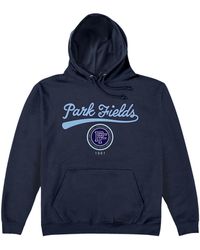 Park Fields - Script Hoodie Cotton - Lyst