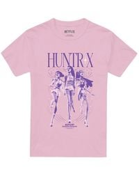 K-Pop Demon Hunters - Adult Huntrix World Tour Poster T-Shirt - Lyst