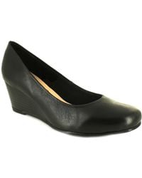 Comfort Plus - New Ladies/ Margo Wide Fit Court Shoes. Leather - Lyst