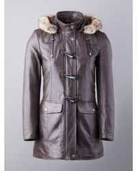 Lakeland Leather - Dockray Hooded Duffle Coat - Lyst