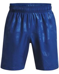 Under Armour - Woven Emboss Gym Shorts - Lyst
