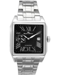 Yonger - Stainless Steel And Dial Watch - Lyst