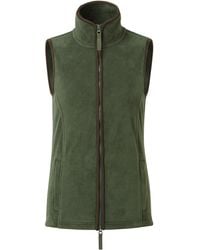 PREMIER - Ladies Artisan Fleece Gilet (Moss/ - Lyst