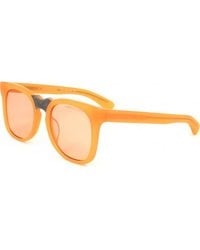 Calvin Klein - 52 Mm Milky Sunglasses Cknyc1850S-870-52 - Lyst