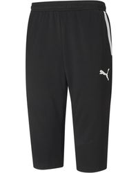 PUMA - Teamliga Training Three Quarterpants Tracksuit Bottom - Lyst