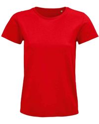 Sol's - Ladies Pioneer Organic T-Shirt Cotton - Lyst