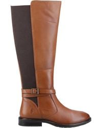 Hush Puppies - Ladies Victoria Leather Long Boots - Lyst