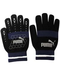 PUMA - No 1 Logo Cat Magic Winter Gloves 7G 041504 01 Textile - Lyst