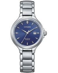 Citizen - Watch Ew2681-81L Titanium - Lyst