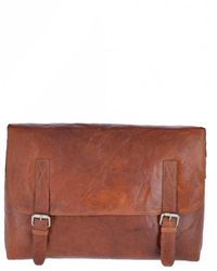 Ashwood Leather - 'Speranza' Real Vintage Messenger Bag - Lyst