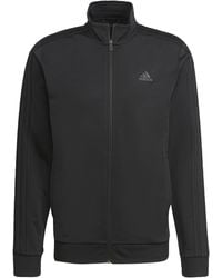 adidas - Essentials Warm-Up 3-Stripes Track Jacket - Lyst