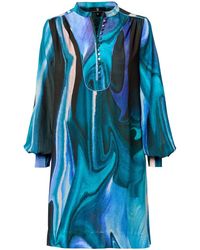 Mart Visser - Kleid Mit Dhalia-Print Multi - Lyst