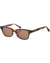 Zen - Z449 Square Shape Acetate Sunglasses - Lyst
