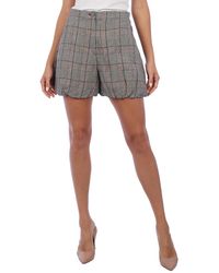 Emporio Armani - 5np21t Dames Shorts Met Hoge Taille - Lyst