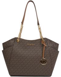 Michael Kors - Jet Set Travel Large Chain Shoulder Tote - Lyst