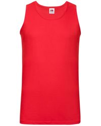 Fruit Of The Loom - Adult Valueweight Athletic Tank Top Cotton - Lyst