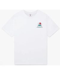 CASABLANCA - Montagne Ondulee T-Shirt Cotton - Lyst
