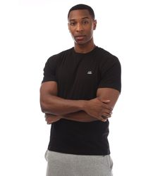 C.P. Company - 30/1 Jersey Logo Patch T-shirt In Zwart - Lyst