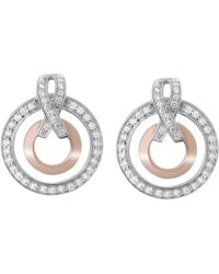 Orphelia - 'Azalea' 925 Sterling Drop Earrings - Lyst
