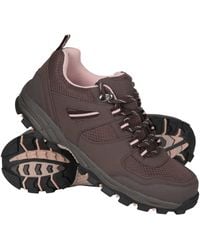 Mountain Warehouse - 'Mcleod' Walking Shoes With Deep Lugs Mesh Lined Hiking Footwear - Lyst