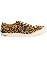 Seavees - Monterey Mulholland Plimsolls Leather - Lyst