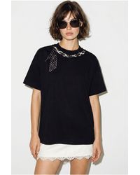Bianco Lucci - Cotton Elastane T-Shirt - Lyst