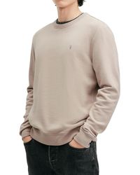 AllSaints - Sweatshirts As Crew Neck Casual Pullover Winter Jumper - Lyst