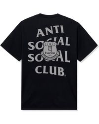 ANTI SOCIAL SOCIAL CLUB - Anti Social Club Assc X Everton Fc Blues Tee - Lyst