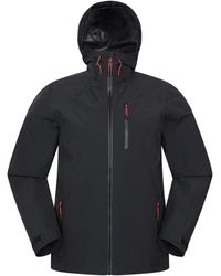 Mountain Warehouse - 'Bachill' Waterproof Jacket Adjustable Hood Lightweight Activewear Coat - Lyst